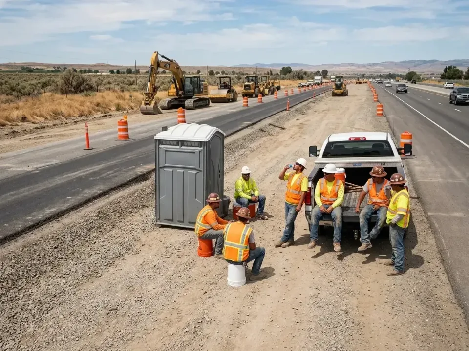 highway-road-construction-crew-007 — frequently asked questions, Porta Potty and Restroom Rentals in Ukiah, CA